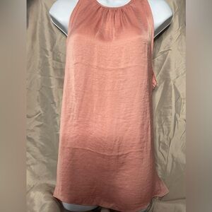 Old Navy Sleeveless Tank sz xl paper rose L 26” pp 25.5”